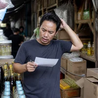 Pemilik toko lupa barang saat kulakan di pasar